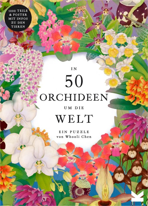 In 50 Orchideen um die Welt