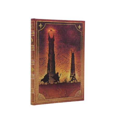 The Quest Continues (The Lord of the Rings Collection) Journal Midi Unlined (Elastic Band Closure)